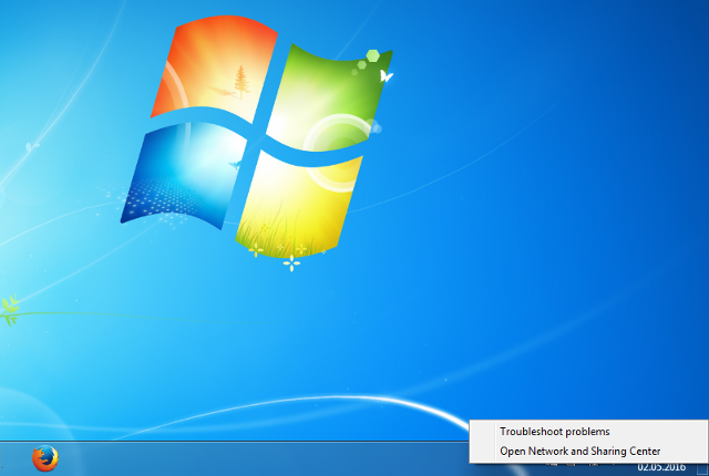 Setting up L2TP VPN on Windows 7, step 1