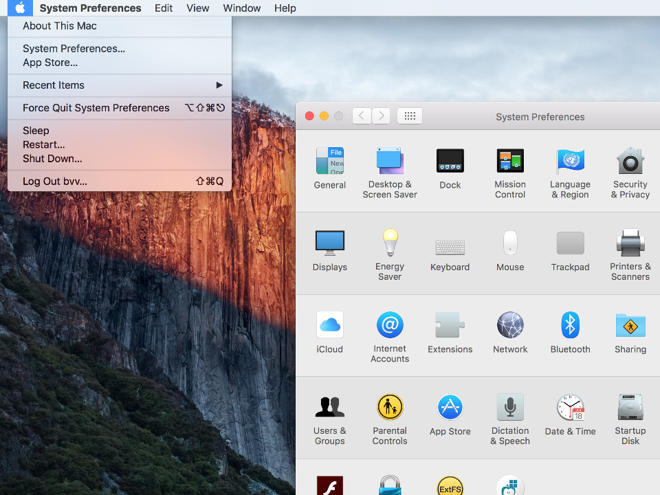 Setting up IKEv2 VPN on Mac OS X, step 1