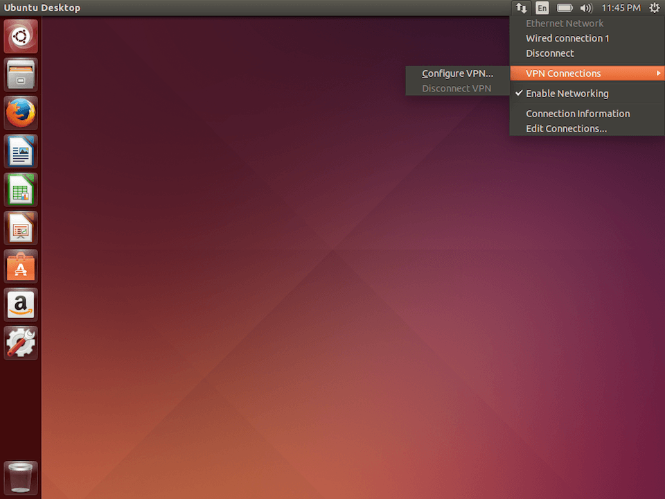 Setting up PPTP VPN on Linux, step 1
