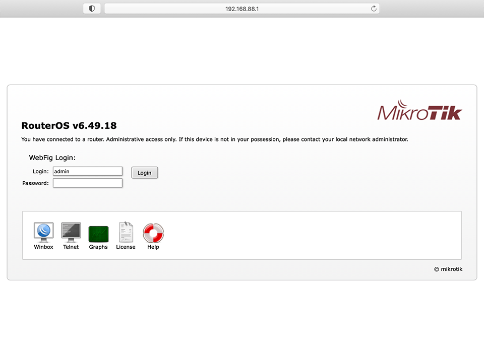 Setting up PPTP VPN on RouterOS, step 1
