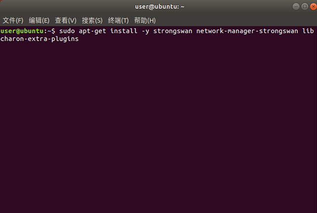 Setting up IKEv2 VPN on Linux Ubuntu 18.04, step 4