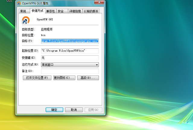 Setting up OpenVPN on Windows Vista, step 10
