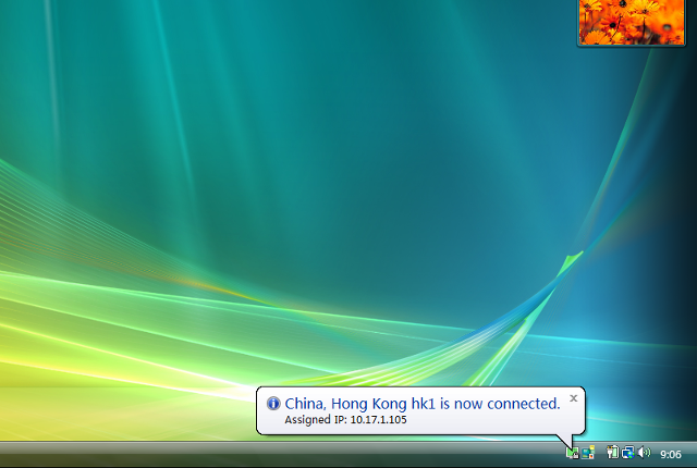 Setting up OpenVPN on Windows Vista, step 17