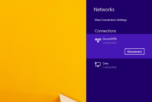 Setting up L2TP VPN on Windows 8, step 14