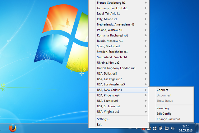 Setting up OpenVPN on Windows 7, step 16