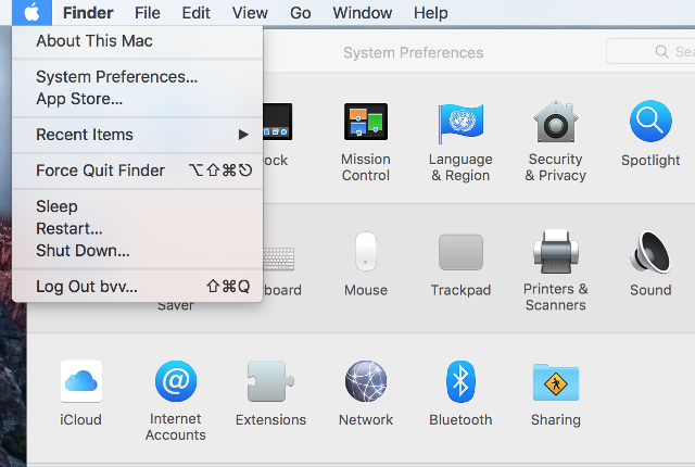 Setting up PPTP VPN on Mac OS X, step 1